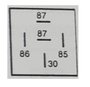 Imagen de MINIRELAY/RELE 24V 5 TERMINALES CON SOPORTE